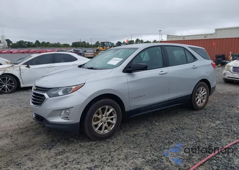 2018 Chevrolet Equinox Ls z USA, uszkodzony, nr VIN 2GNAXHEV3J6163082